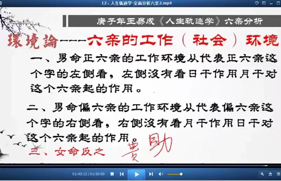 图片[7]-王易成庚子年人生轨迹学课程18集视频 百度网盘下载！-真传国学