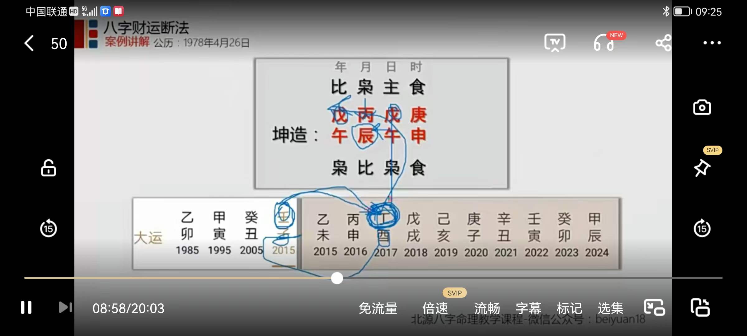 图片[9]-北源财运断法课程视频50集 北源八字命理《综合财运断法旺财避免破财》-真传国学