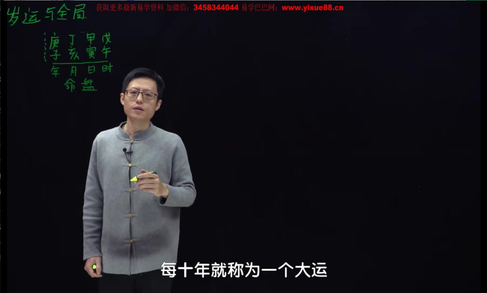 图片[4]-无观八字内部课程66集 无观《四柱八字‬命理学》-真传国学