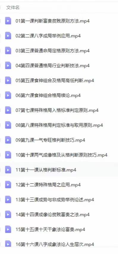 图片[9]-曲炜2021年富贵贫贱专题讲座课程直播录制视频+配套讲义教材文档 夸克网盘下载-真传国学
