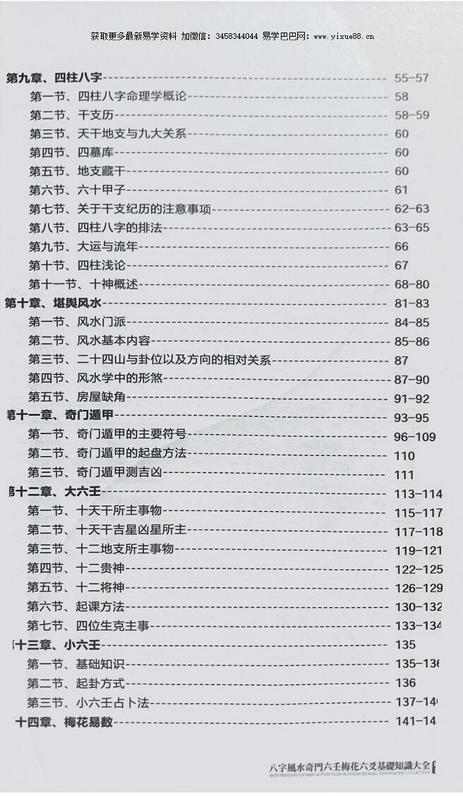 图片[4]-夏光明《八字风水奇门六壬梅花六爻基础知识大全》易经实用手册-真传国学