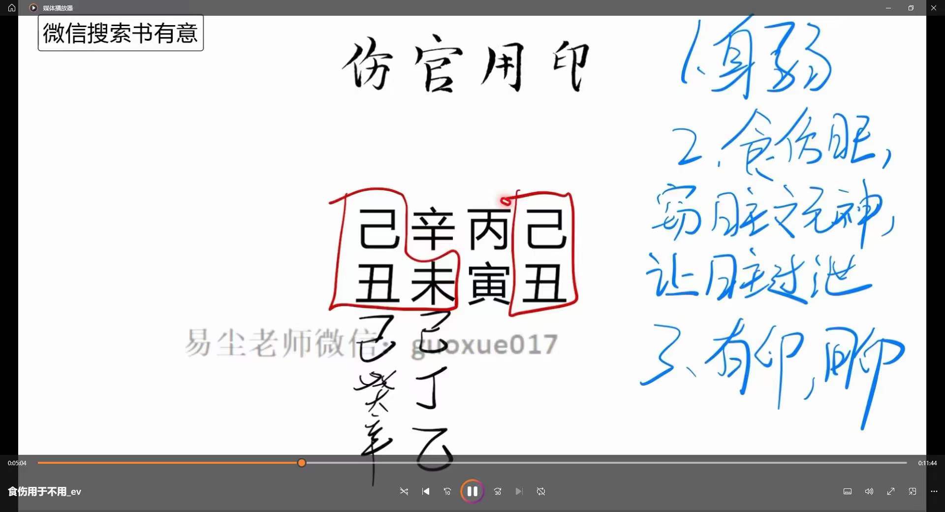 图片[5]-金镖门易尘2023年5月最新基础课-旺衰取用-真传国学