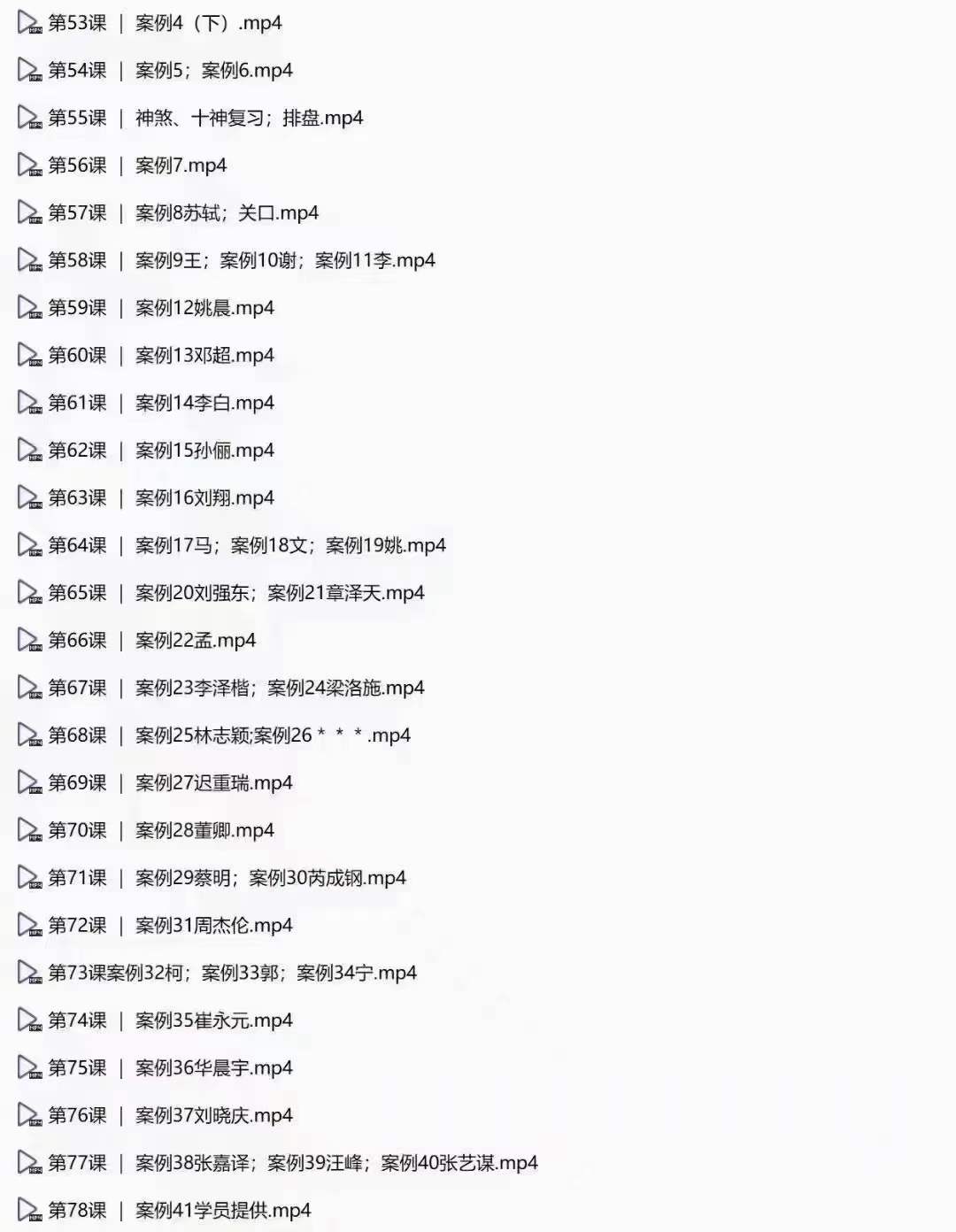 图片[6]-2020年翟家昆仑八字易学专业班 130集-真传国学