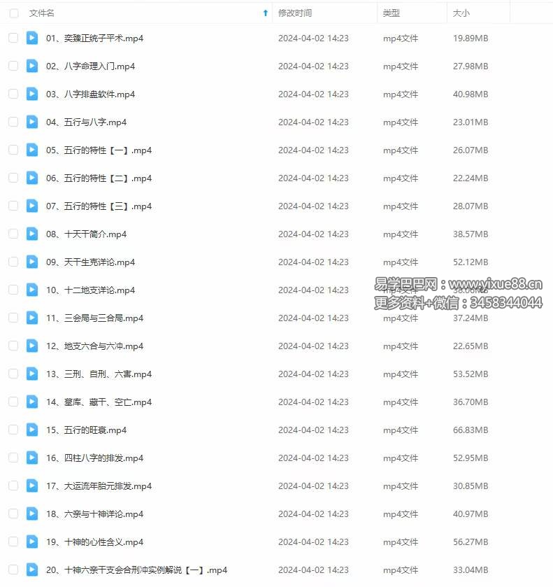 图片[3]-赵奕臻子平之法精英篇 高级班64集-真传国学