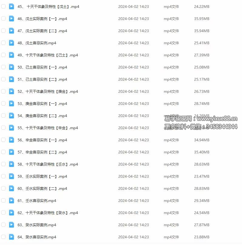 图片[5]-赵奕臻子平之法精英篇 高级班64集-真传国学
