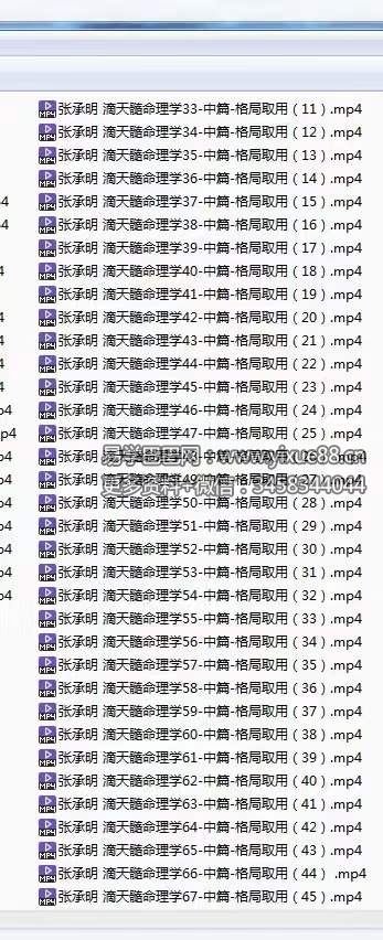 图片[5]-张承明 滴天髓命理学全200集-真传国学