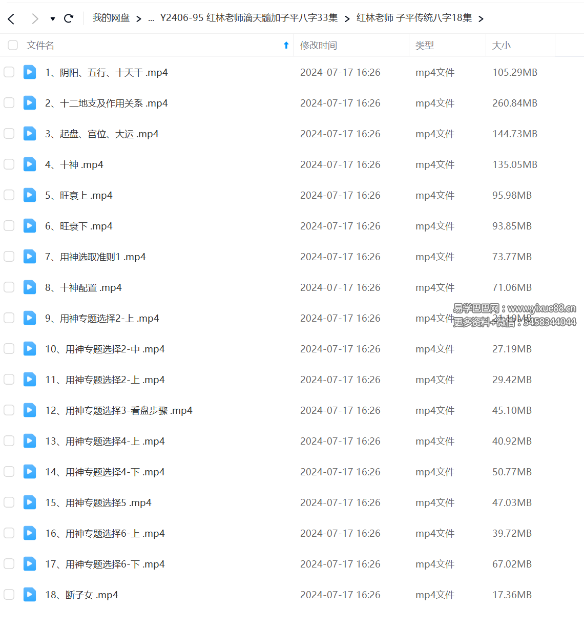 图片[2]-红林老师滴天髓加子平八字33集-真传国学