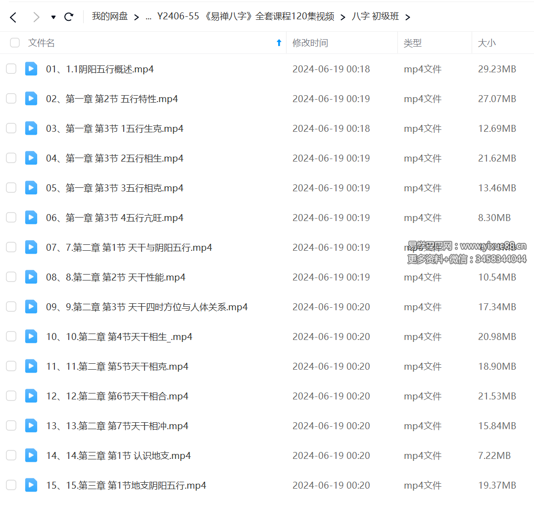 图片[3]-《易禅八字》全套课程120集视频-真传国学
