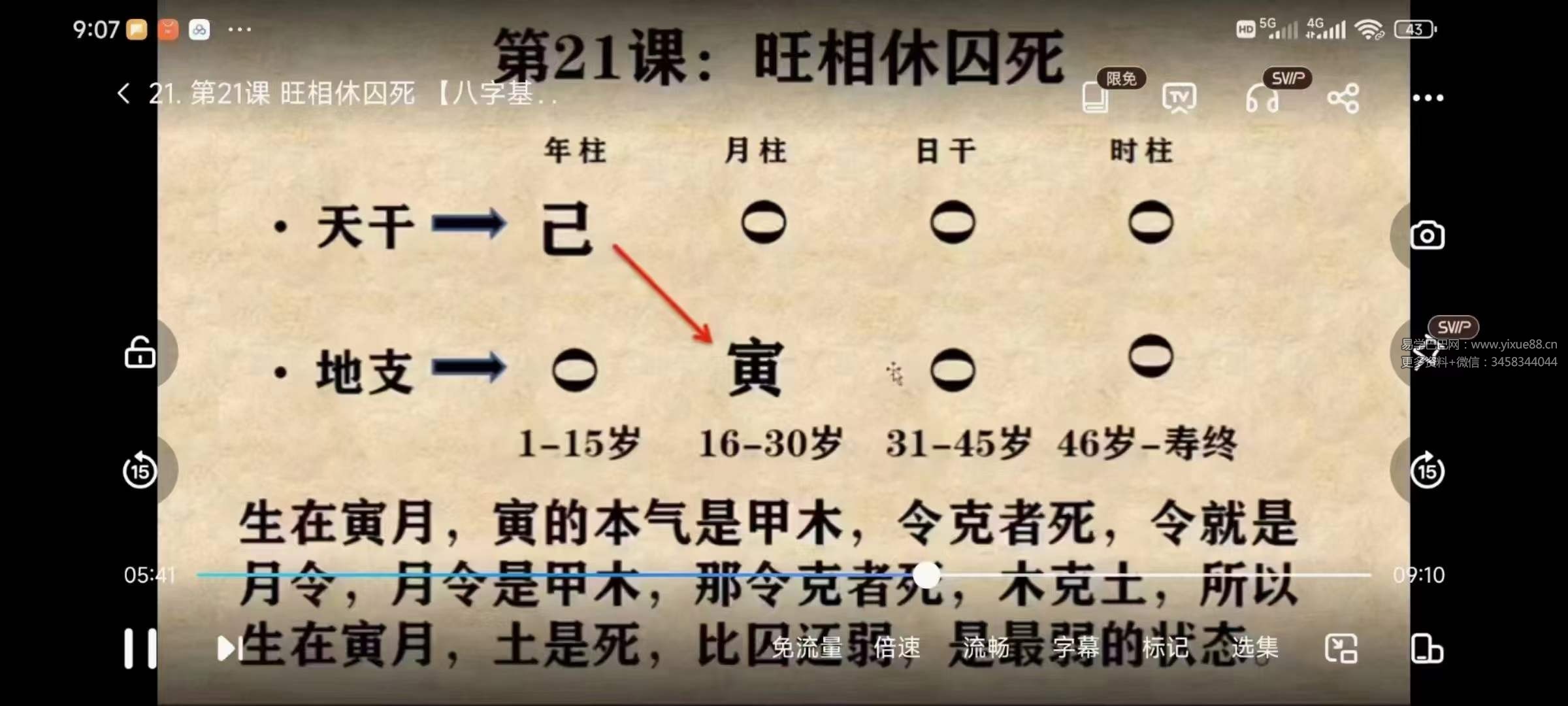 图片[3]-黄离八字课程65集-真传国学