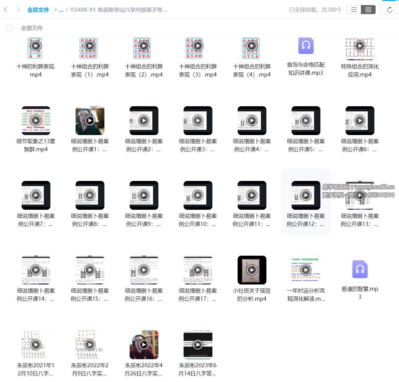 图片[8]-朱辰彬华山八字内部弟子专栏 视频+音频-真传国学