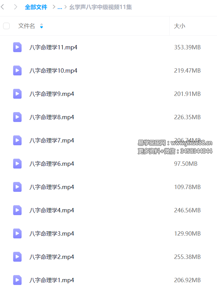 图片[3]-幺学声八字初级+中级+实战 合集-真传国学