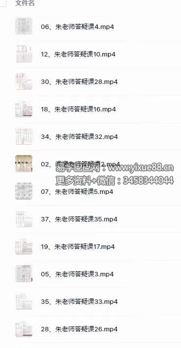 图片[2]-易朴国学 朱昱、闻源《四柱八字答疑课程》37集-真传国学