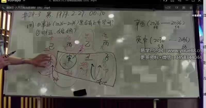 图片[5]-崔国文《2024年八字面授‮直班‬播》4天课程8集-真传国学