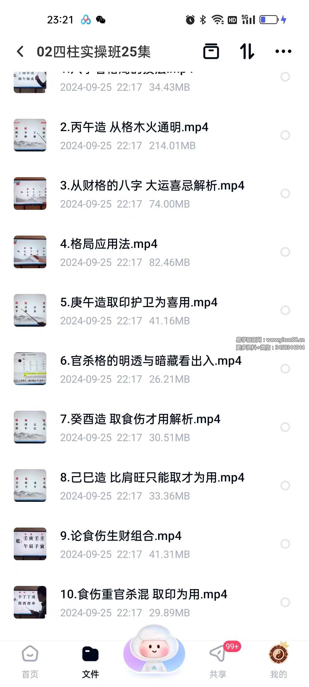 图片[6]-晟煜四柱八字 初级+中级+高级-真传国学