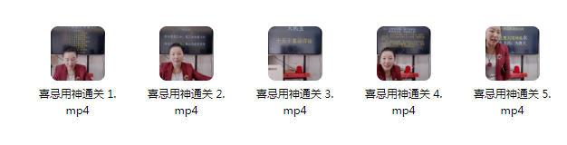 夏光明弟子 德蒋老师《喜忌用神通关》视频5集-真传国学