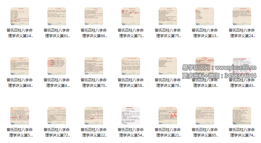 图片[2]-曾氏易学 曾勇《四柱八字讲义 第三册》83集-真传国学