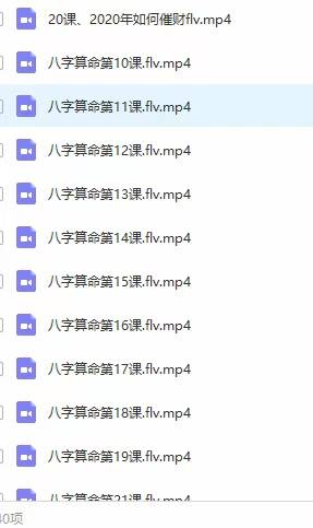 图片[4]-易海八字命理实战课程39课40集-真传国学