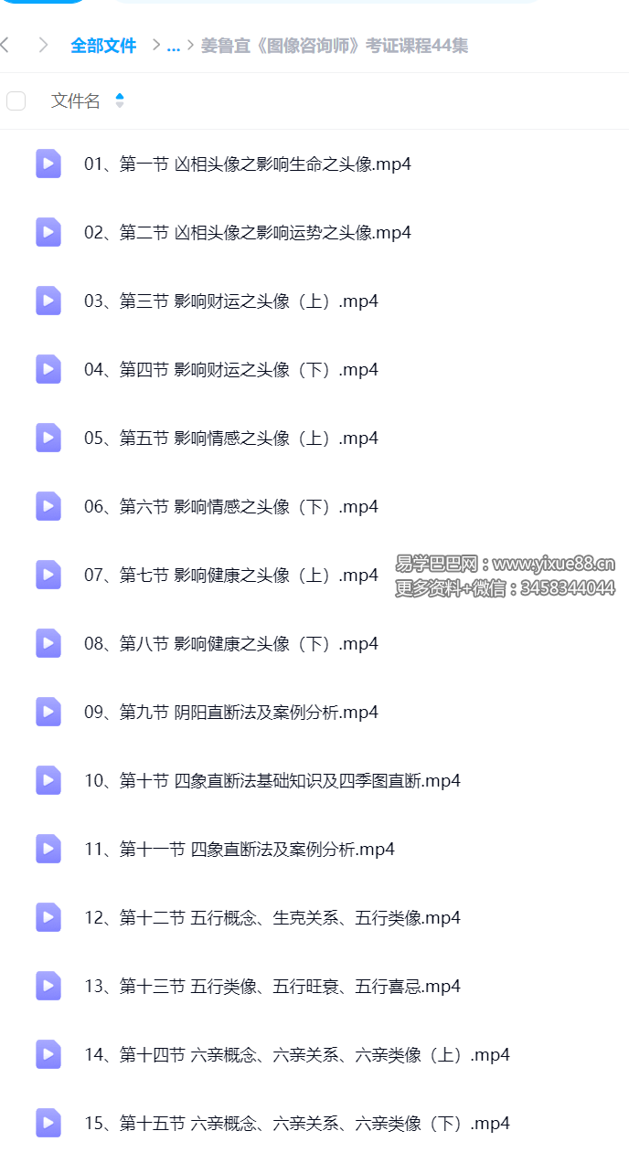 图片[6]-姜鲁宜《微信头像职业预测师4套》109集-真传国学