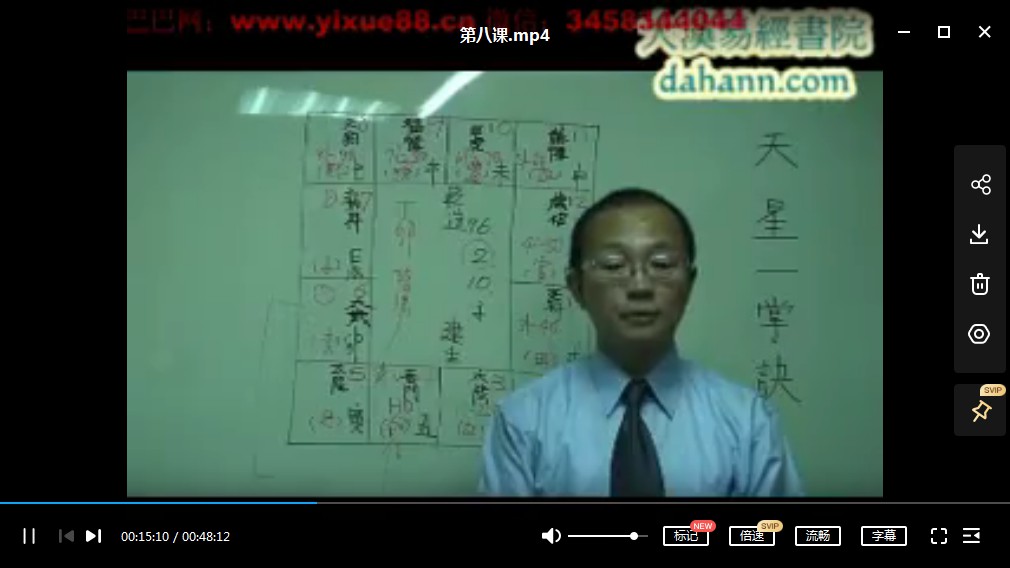 图片[2]-大汉易经学院陈文启天星一掌诀课程视频12集 百度云下载！-真传国学