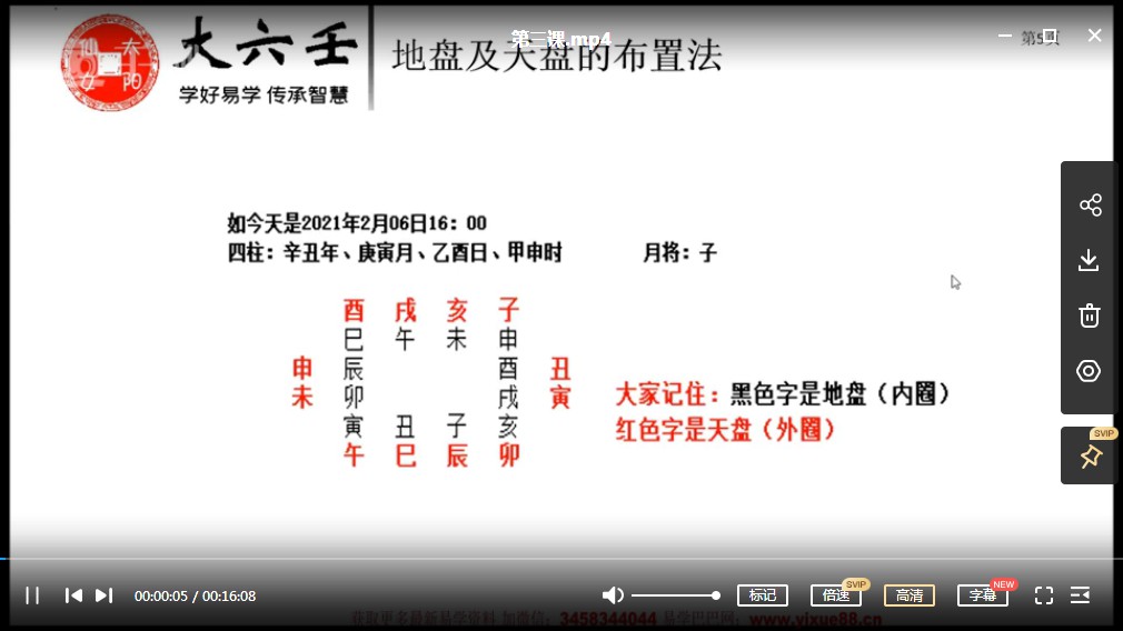 图片[2]-太阳仙女龚春芳老师《大六壬预测学》课程22集视频 百度云下载！-真传国学