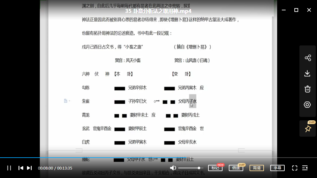 图片[3]-张宇栋2019年最新六爻课程视频52集14小时-真传国学