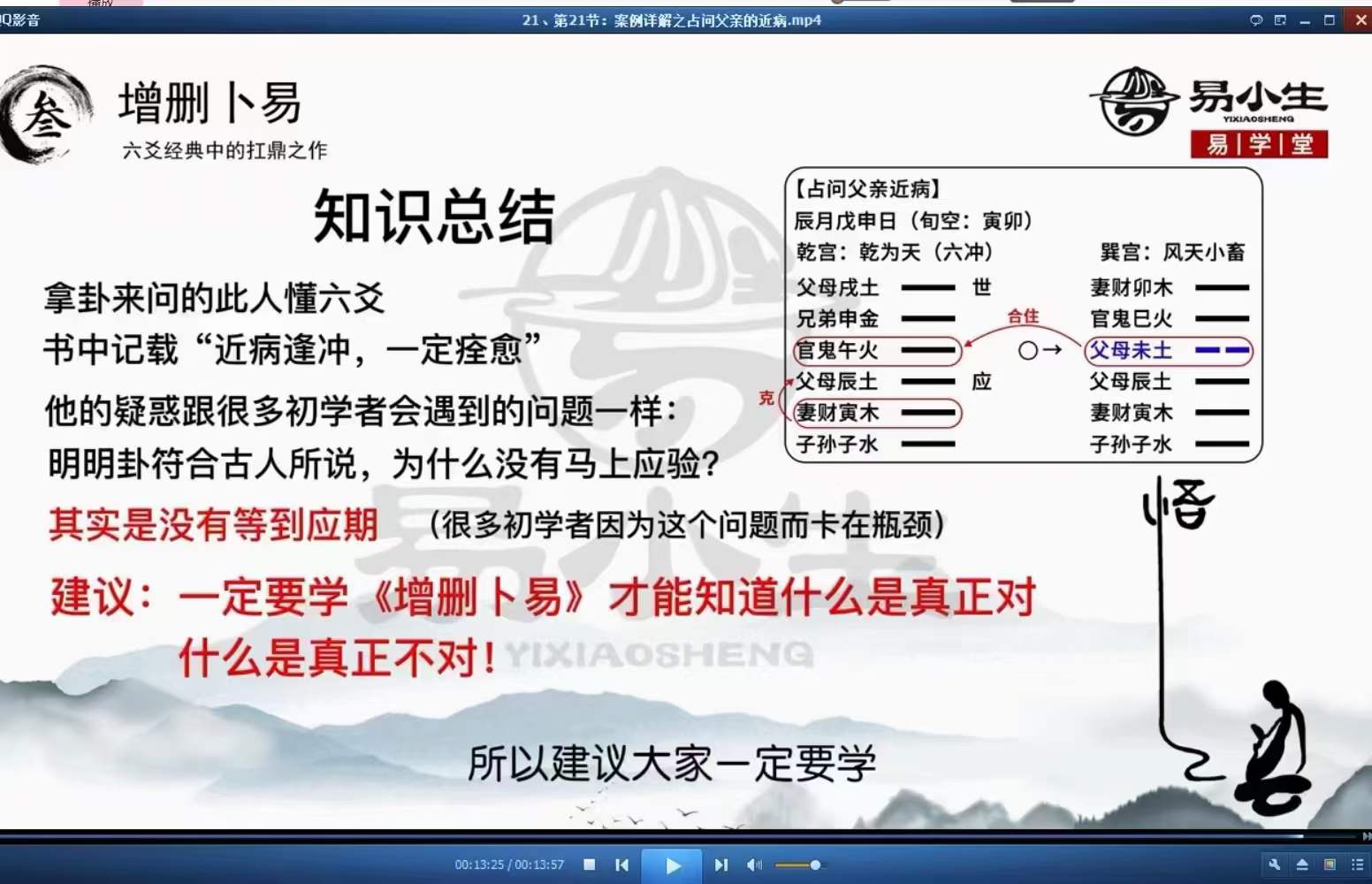 图片[9]-易小生增删卜易课程98集视频-真传国学