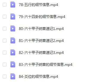 图片[5]-朱辰彬古筮六爻真传视频84集-真传国学