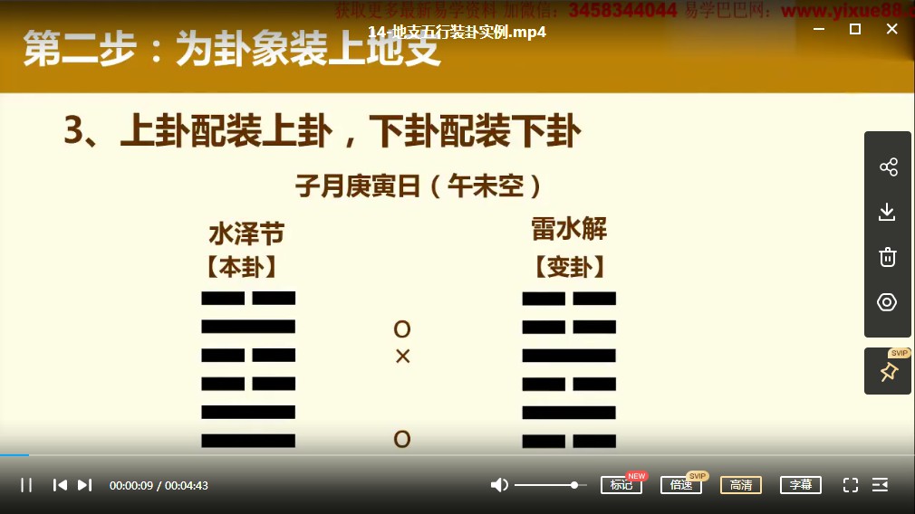 图片[7]-朱辰彬古筮六爻真传视频84集-真传国学