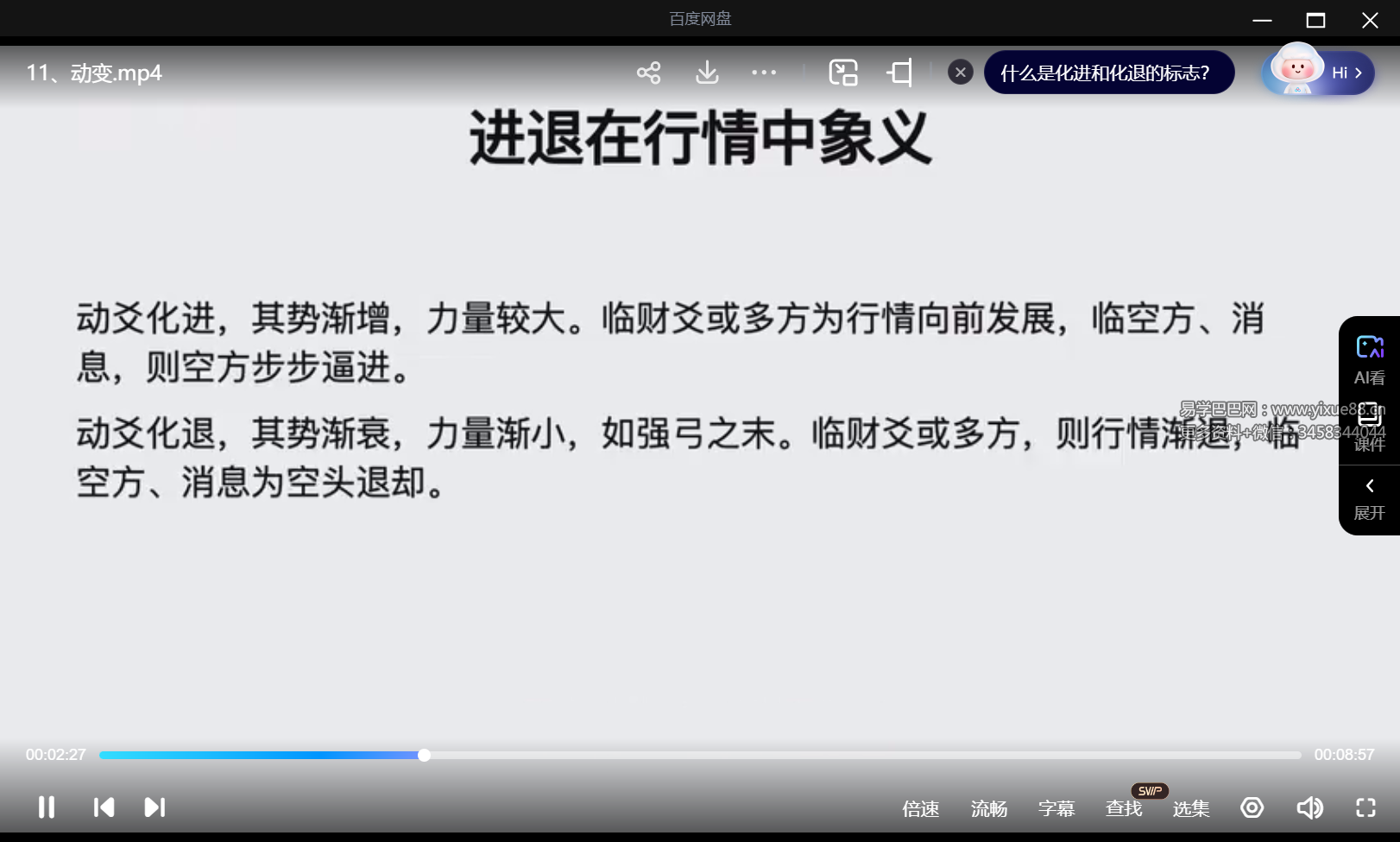 图片[3]-周易六爻纳甲卦预测股票涨跌34集+18集视频-真传国学