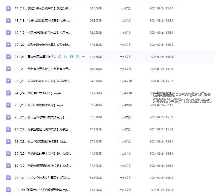 图片[4]-晟煜六爻 初级班+高级班-真传国学