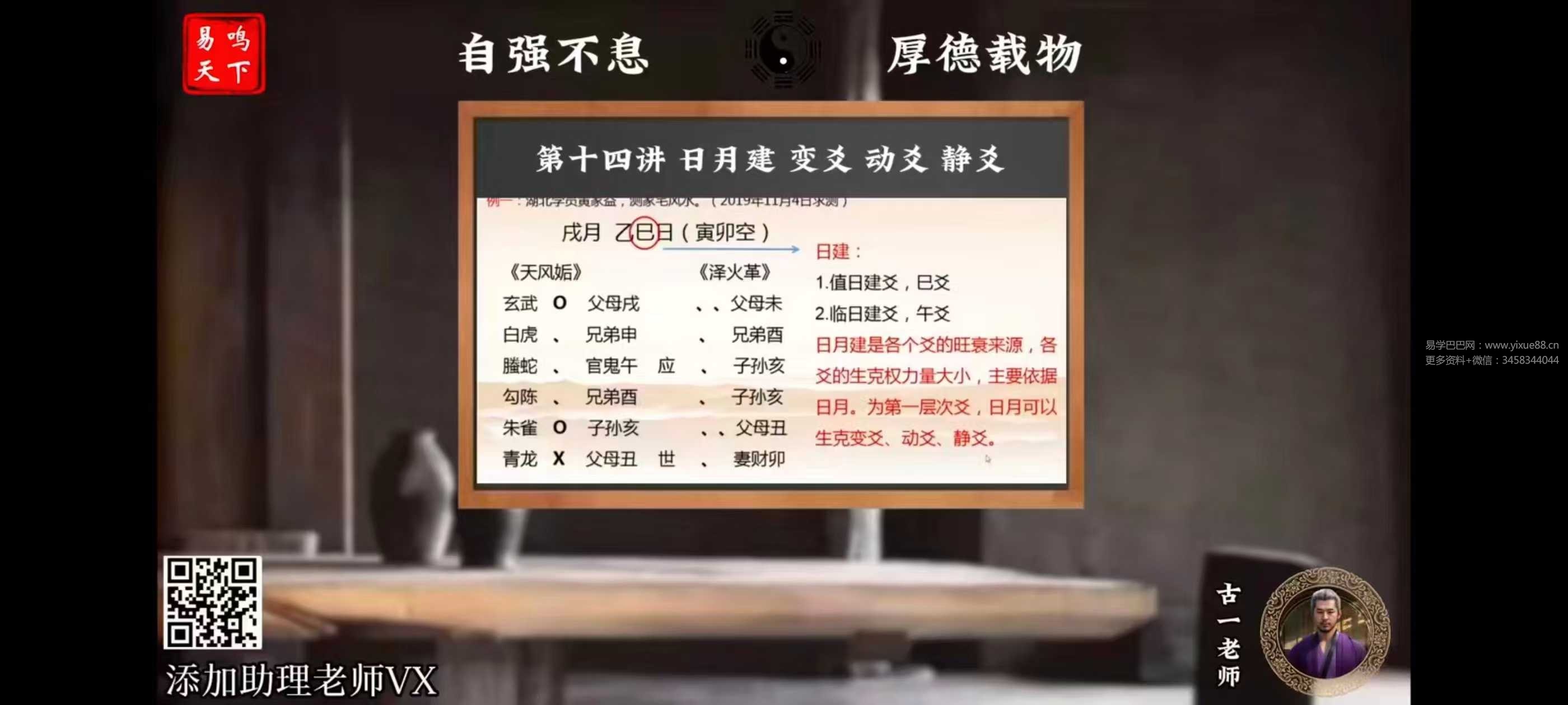 图片[4]-古一老师六爻视频40集-真传国学