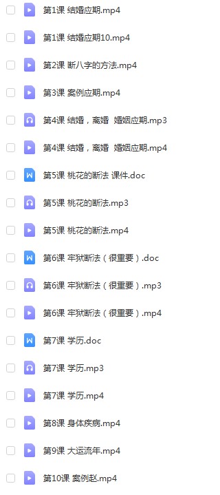 催文举老师2022年盲派一期八字10课视频+录音+文字资料 百度云-真传国学