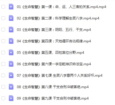 图片[3]-宽元堂 盲派八字《高专筑基》四柱象法班+《生命智慧》筑基班-真传国学