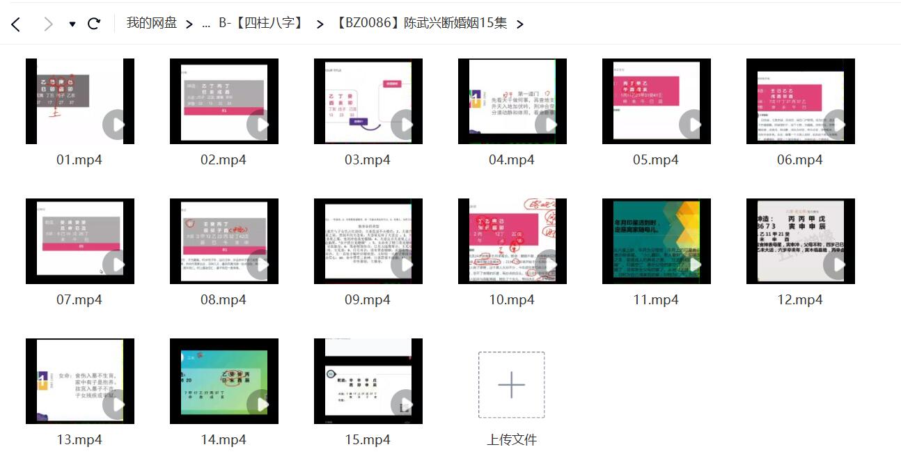 图片[2]-郑民生入室弟子陈武兴2017八字婚姻课程15集视频-真传国学