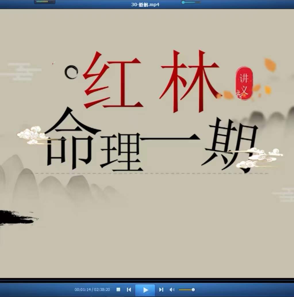 图片[3]-红林 盲派八字精修班回放30集-真传国学