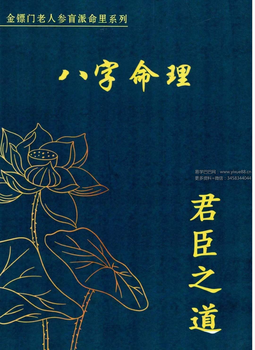 金镖门盲派八字《君臣之道》528页-真传国学