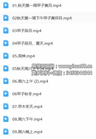 图片[4]-金镖门2022秋季班八字课程74集-真传国学