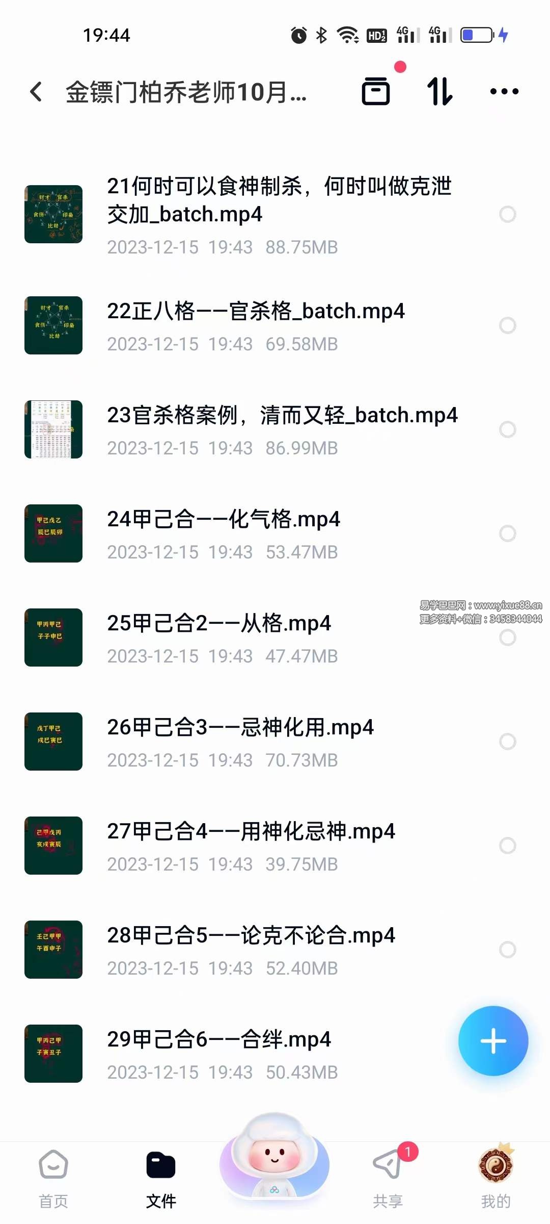 图片[2]-金镖门柏乔老师10月份新课深度基础下（正八格）-真传国学