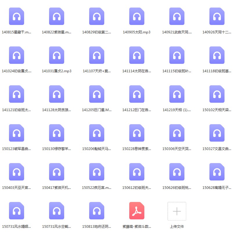 图片[2]-紫藤斋-紫微斗数初级班+中级班录音+讲义pdf 夸克网盘下载-真传国学