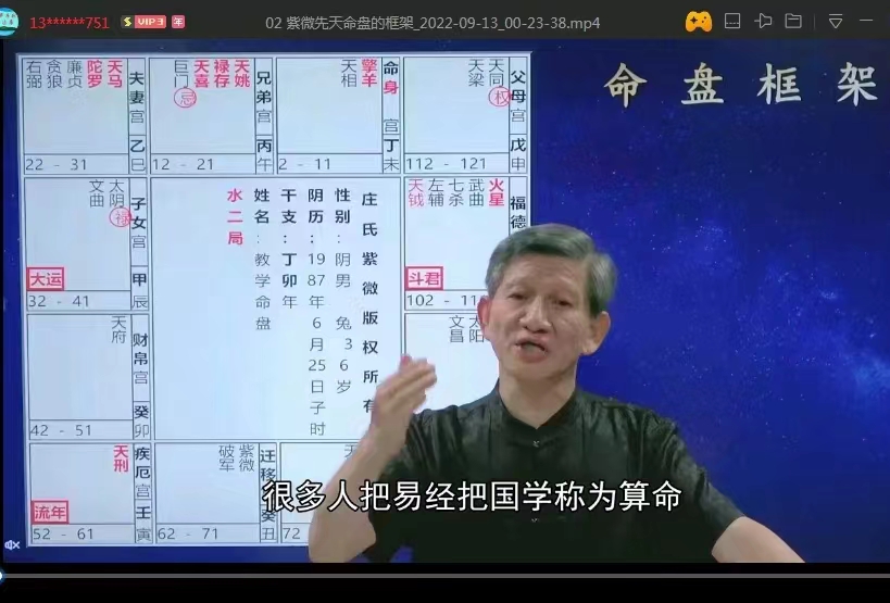 图片[4]-国学摇篮 庄氏紫微斗数实战训练营视频80集-真传国学