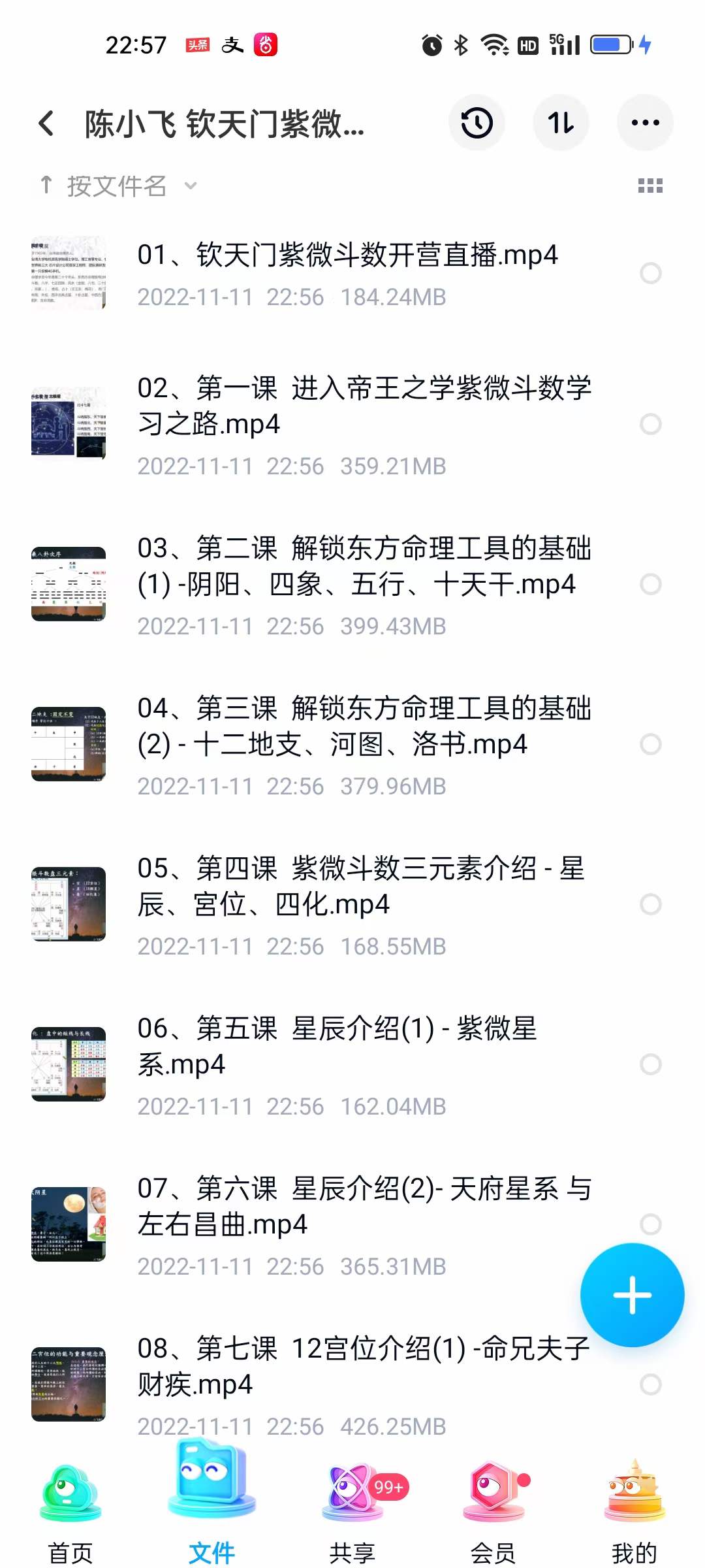 图片[5]-陈小飞 钦天门紫微斗数 基础班29集-真传国学