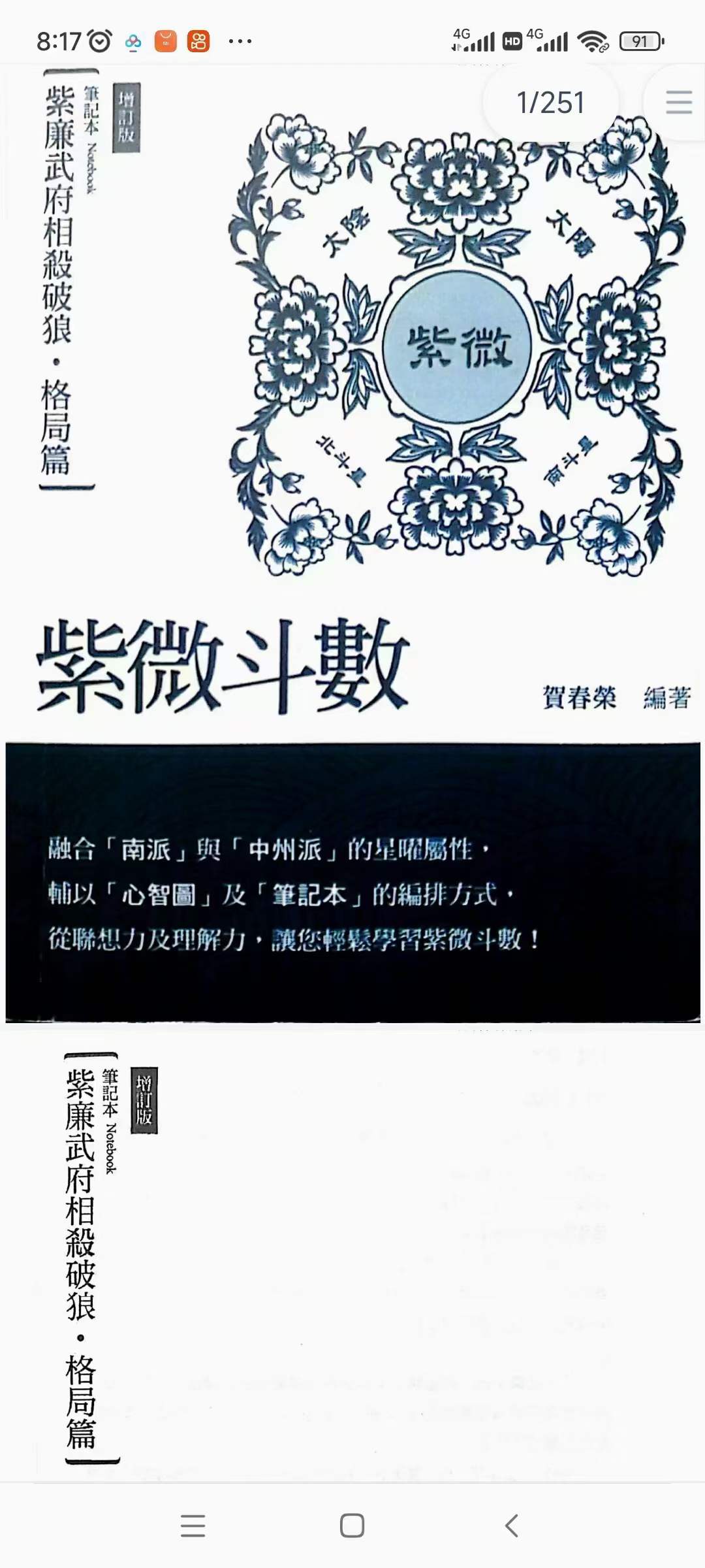 图片[2]-贺春荣 紫薇斗数笔记6本-真传国学