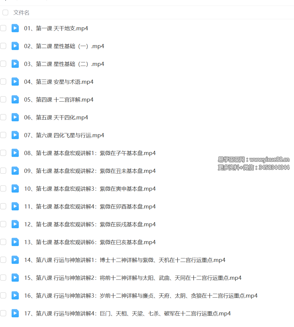 图片[2]-曲文紫微斗数基础+进阶-真传国学