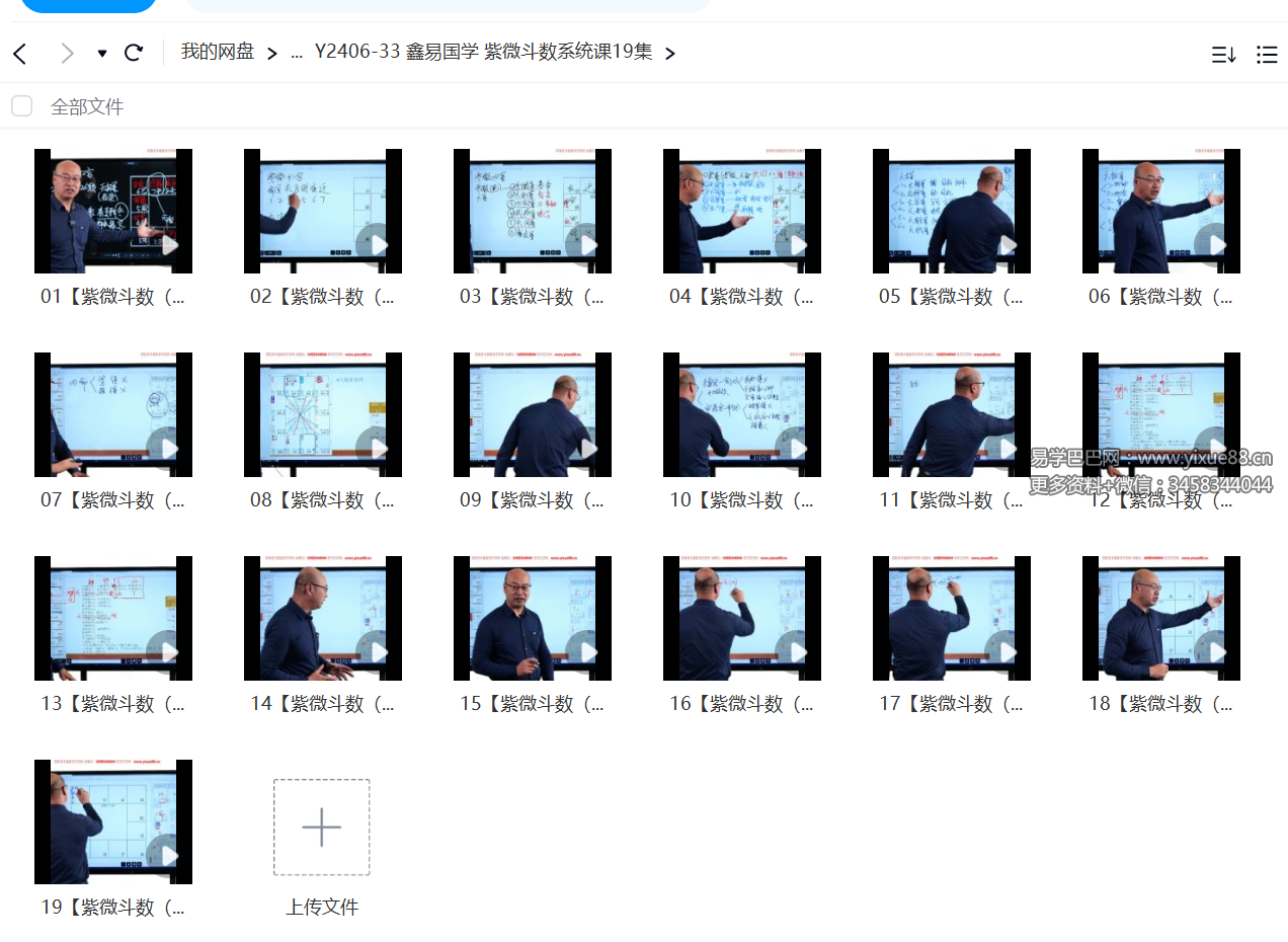 鑫易国学 紫微斗数系统课19集-真传国学