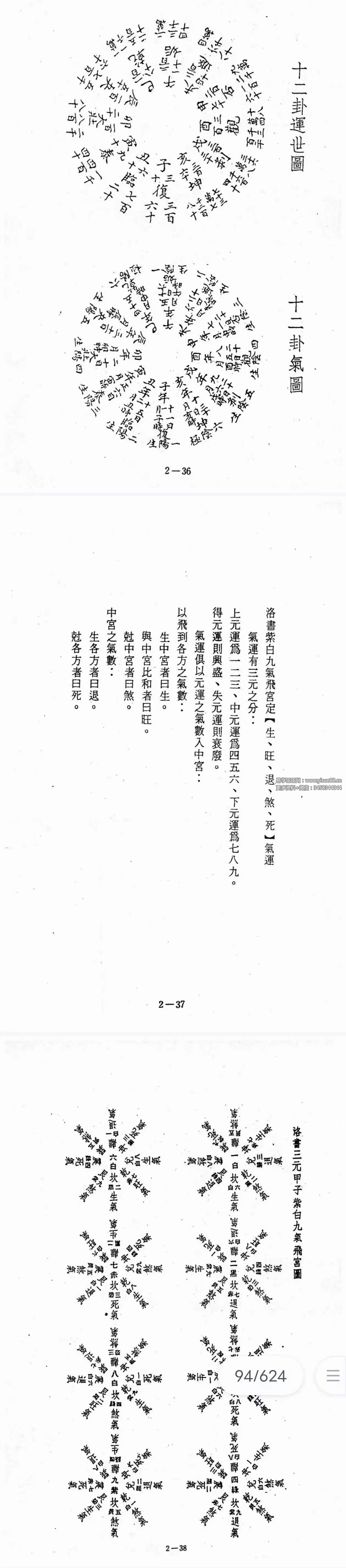 图片[7]-道家顾祥弘《飞星紫微斗数全书》无字天书 624页-真传国学