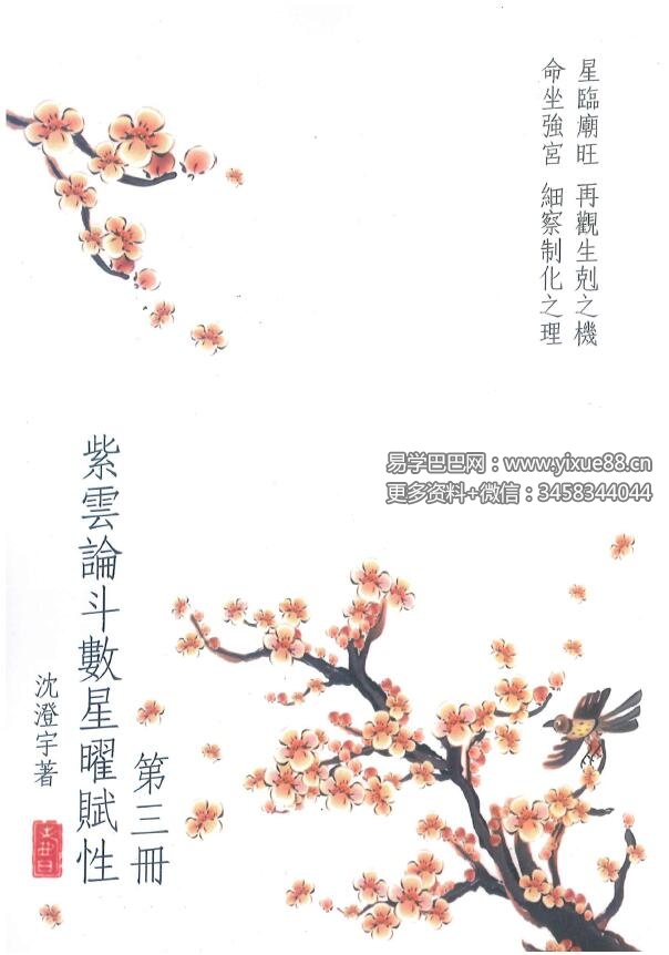 图片[4]-沈澄宇 紫云论斗数星曜赋性1-5册-真传国学