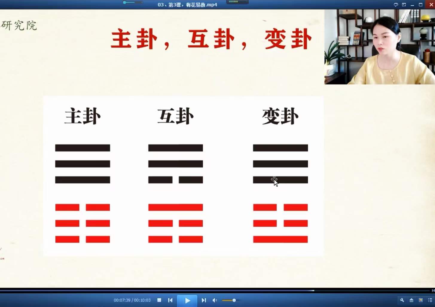 图片[3]-文玥梅花易数系统班 20集 百度网盘下载-真传国学