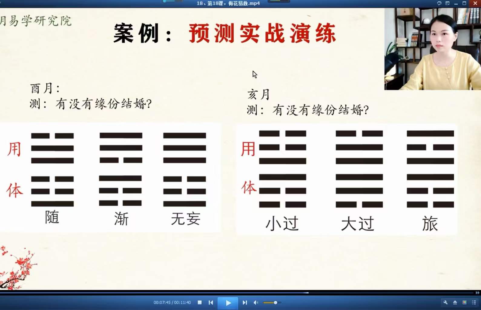 图片[9]-文玥梅花易数系统班 20集 百度网盘下载-真传国学