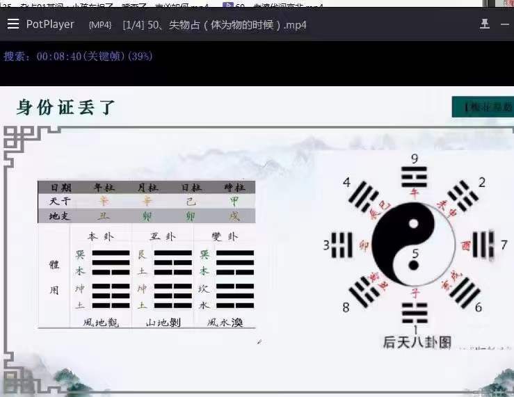 图片[5]-戴荣君【梅花易数-八卦梅花术系统课程】89集-真传国学