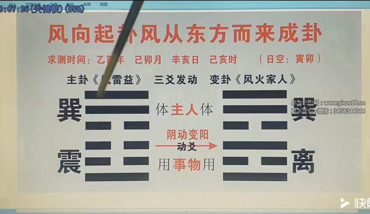 图片[7]-刘一龙《周易梅花易数体用生克法》58集-真传国学